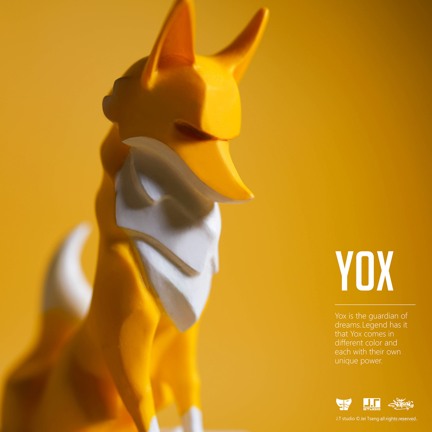 Yox限量版守护梦想的狐狸手办玩具设计欣赏-01