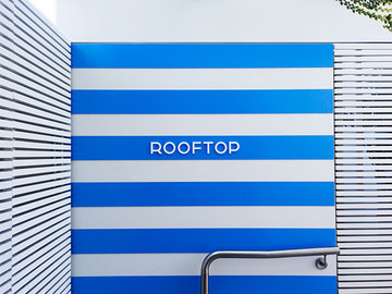 屋顶泳池酒吧品牌VI设计欣赏