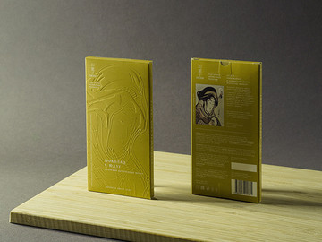 日本幕府时代风味巧克力食品包装设计作品图片