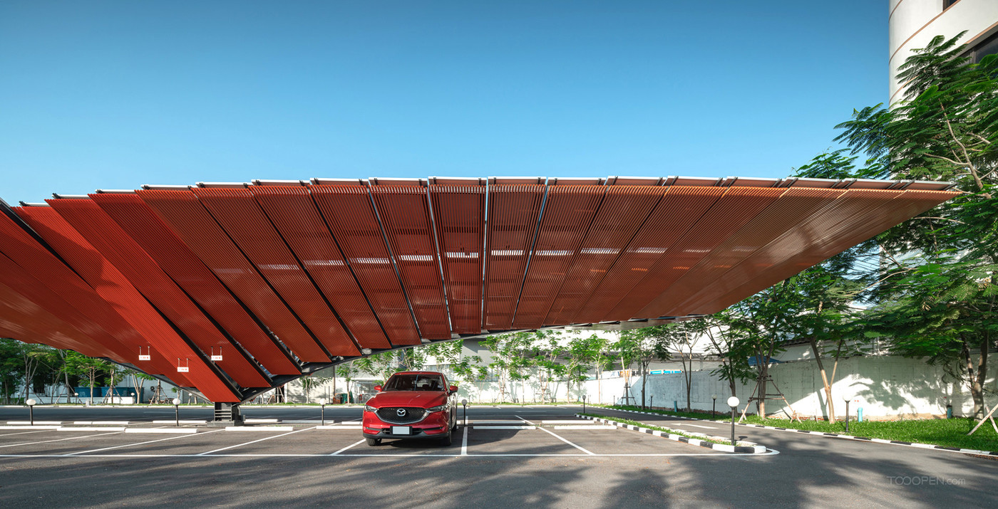 B.GRIMM太阳能停车场建筑设计作品-11
