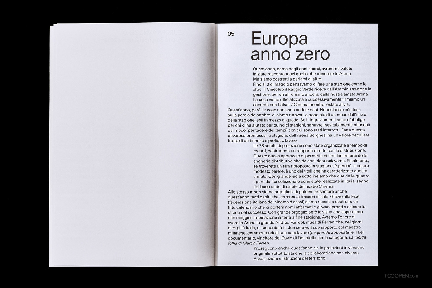 Europa anno zero欧罗巴纪元画册设计欣赏-05
