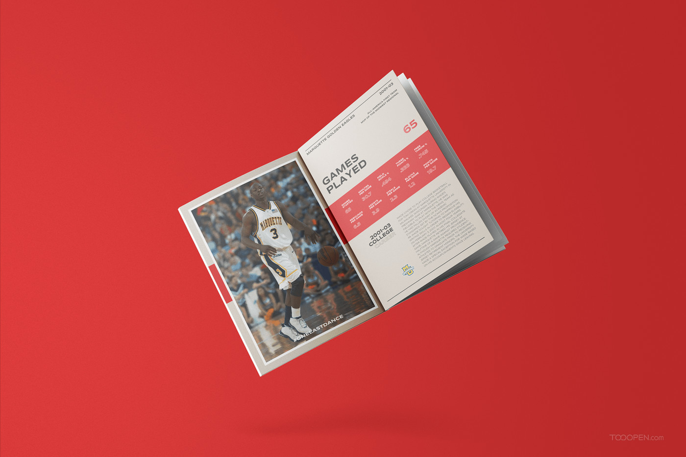 NBA球星韦德专刊杂志画册设计欣赏-04