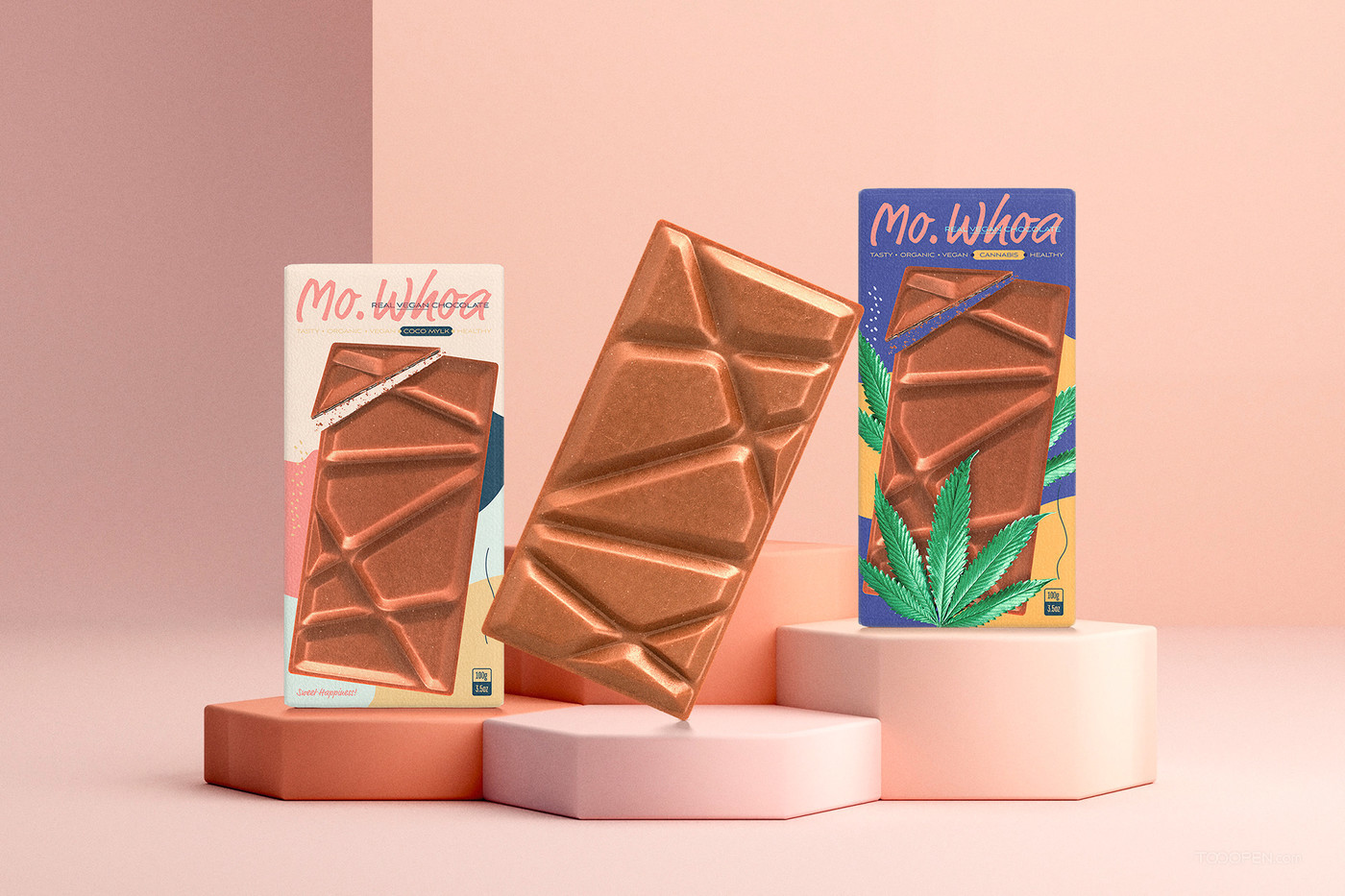 国外巧趣巧克力威化饼干食品包装设计作品欣赏-01