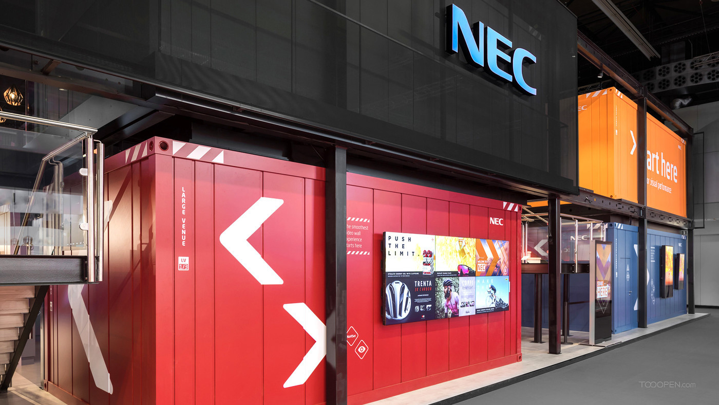 NEC公司产品展台展示设计作品图片-02