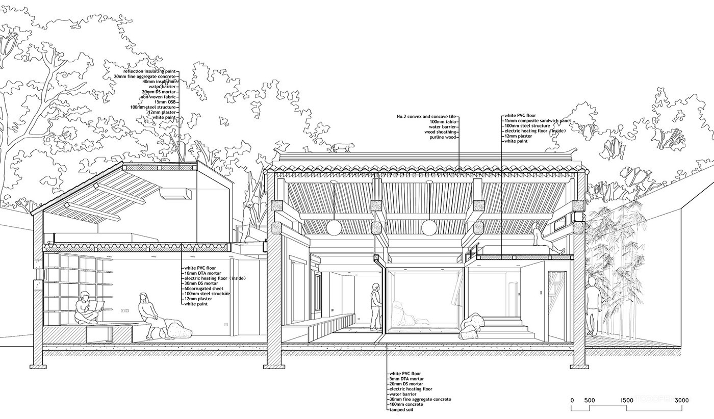 原生态中式庭院风格民宿客栈装修设计图片-19