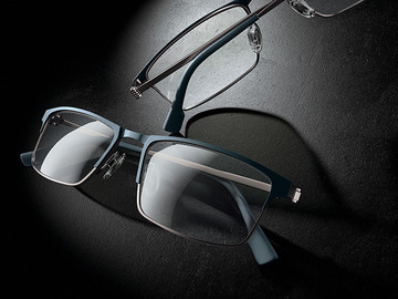 高档眼镜产品细节展示广告摄影图片