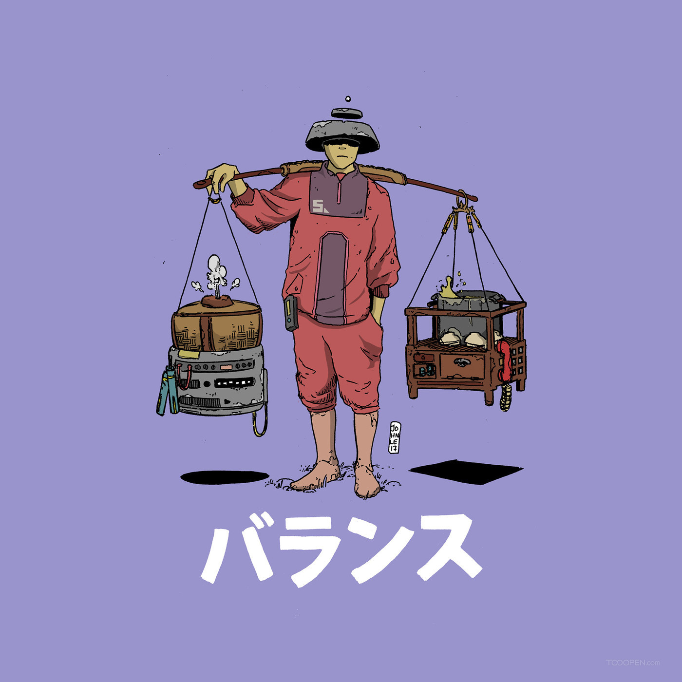 日系插画动漫设计欣赏-01