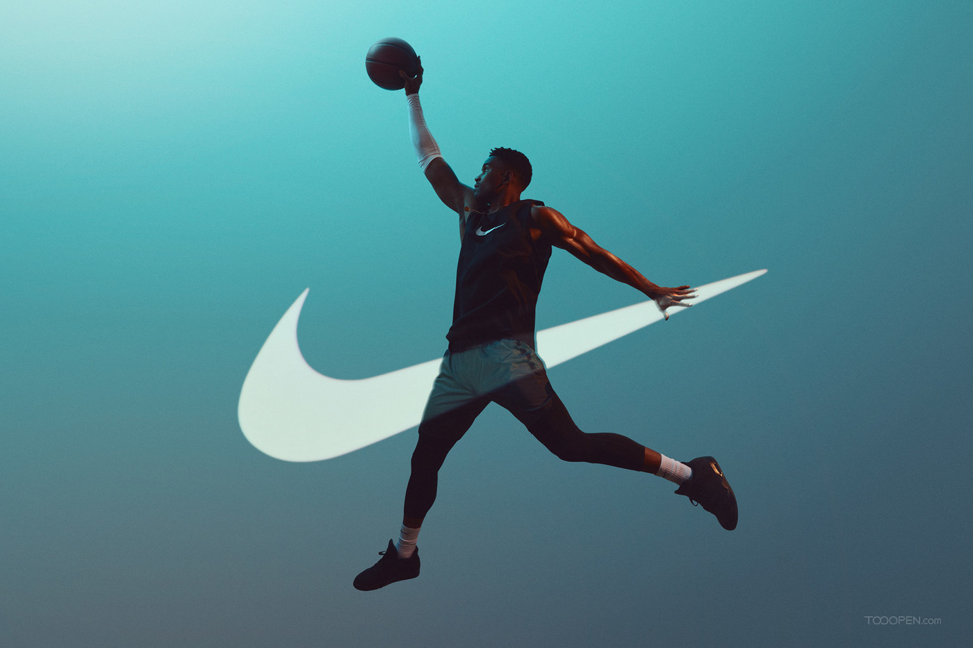 耐克篮球运动系列广告海报平面设计欣赏-02