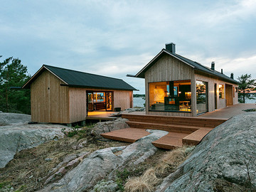 芬兰岛上小屋建筑设计作品欣赏