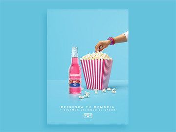 Postobon起泡酒创意广告海报设计欣赏