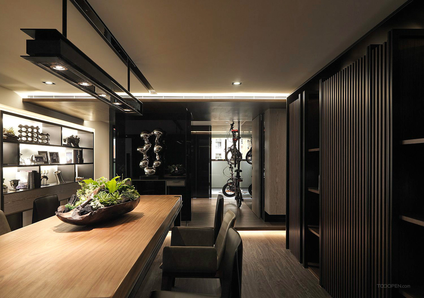 现代黑白灰 / 住宅空间设计|空间|家装设计|六品设计 - 原创作品 - 站酷 (ZCOOL)