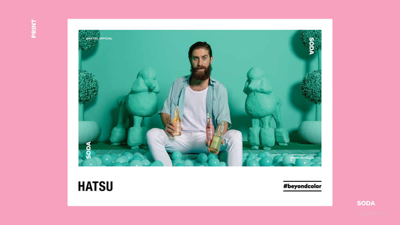 HATSU食品广告海报摄影图设计作品欣赏-01