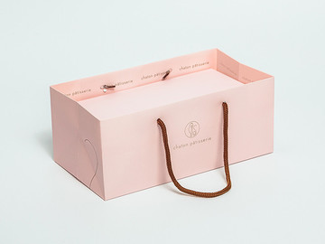 粉色系甜心蛋糕美食包装设计作品欣赏