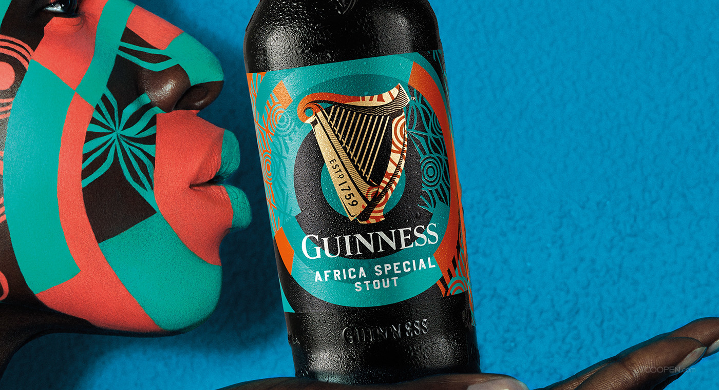 Guinness啤酒非洲特色视觉海报设计欣赏-02