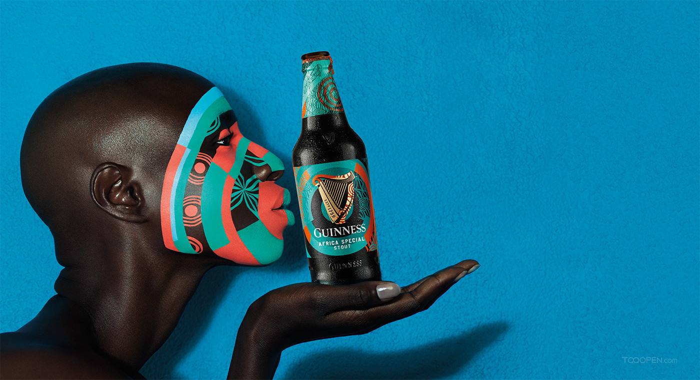 Guinness啤酒非洲特色视觉海报设计欣赏-03