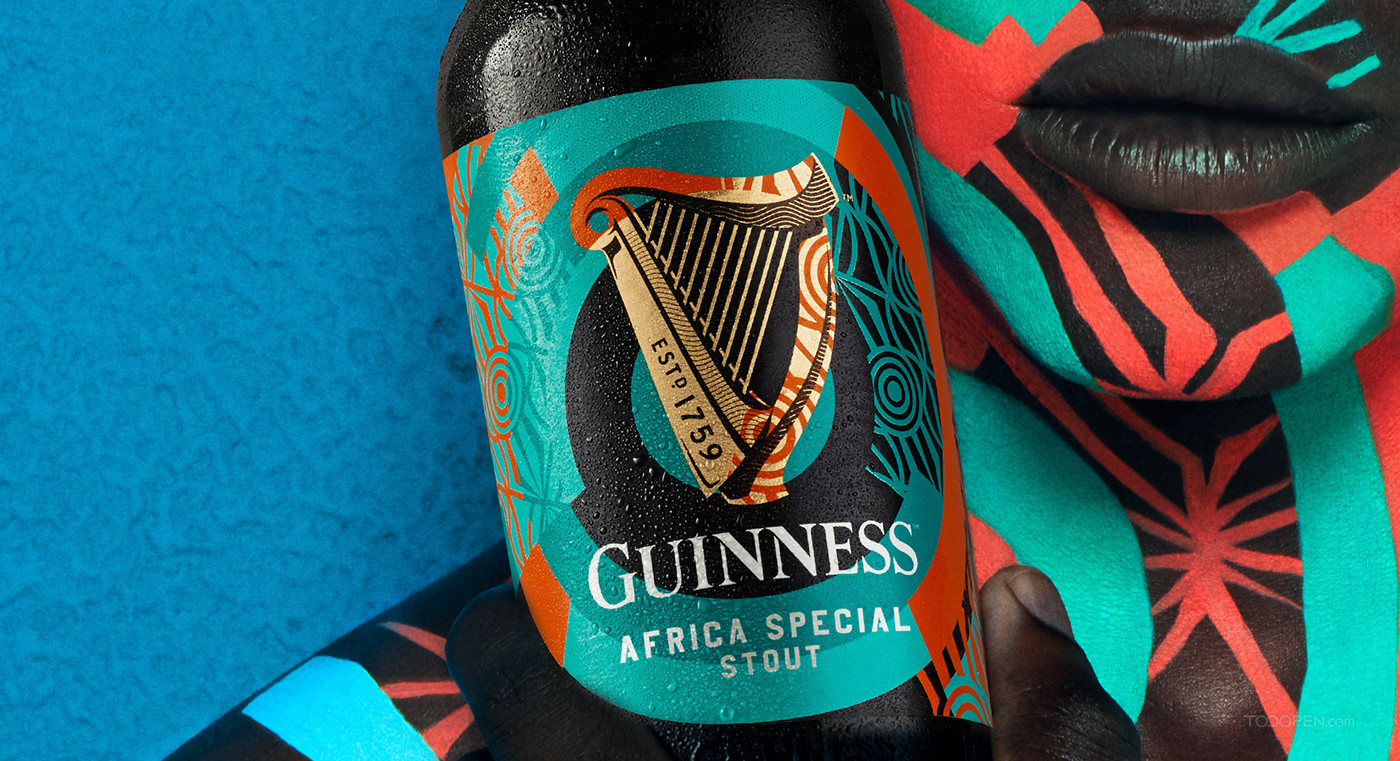 Guinness啤酒非洲特色视觉海报设计欣赏-06