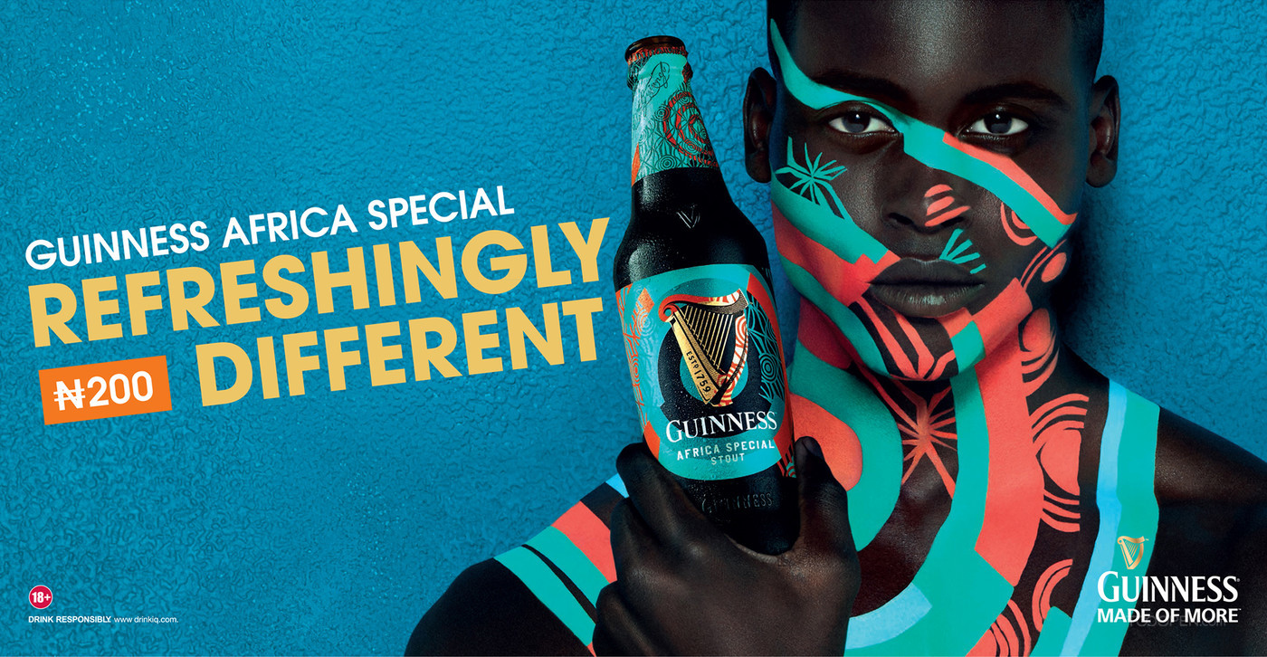 Guinness啤酒非洲特色视觉海报设计欣赏-09
