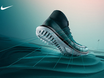Nike全新高尔夫鞋型释出广告海报欣赏