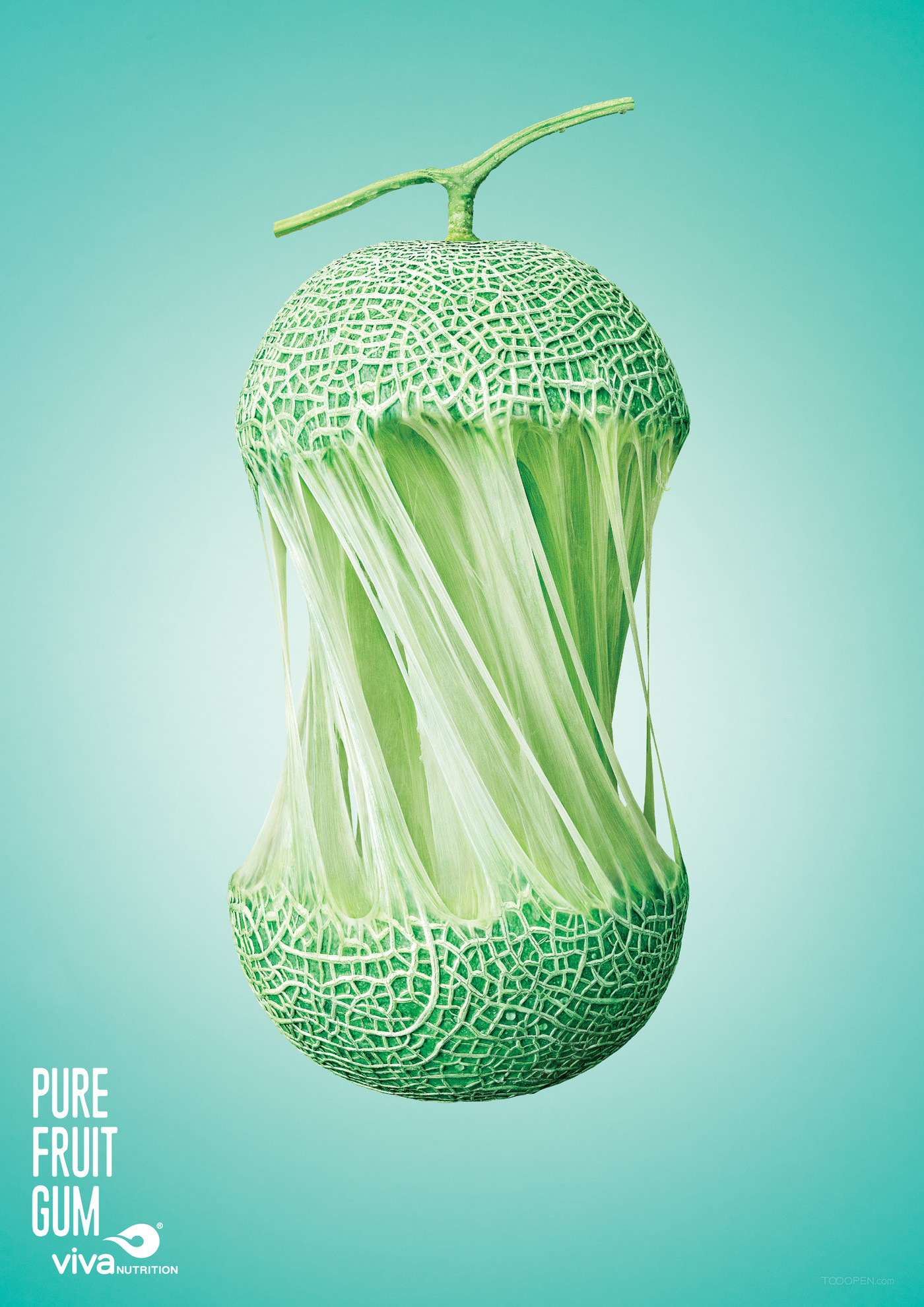 Viva Nutrition纯果胶创意广告海报设计欣赏-02