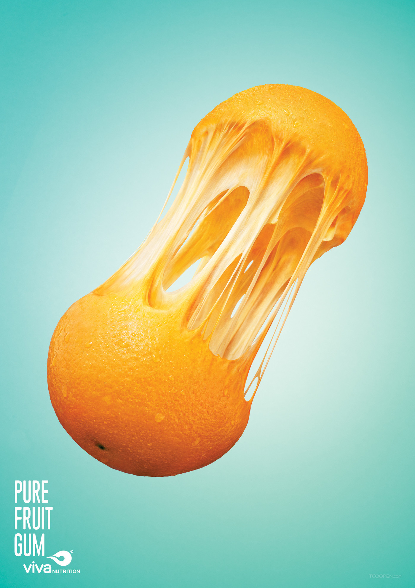 Viva Nutrition纯果胶创意广告海报设计欣赏-03