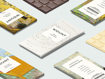 自然风光美滋味巧克力食品包装设计图片大赏