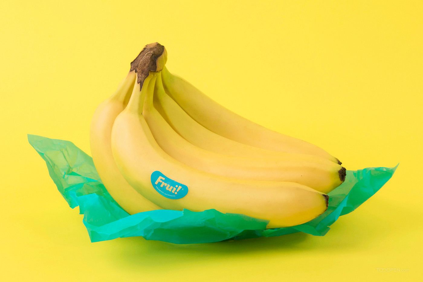 香蕉自由新鲜水果食品包装设计作品欣赏-02