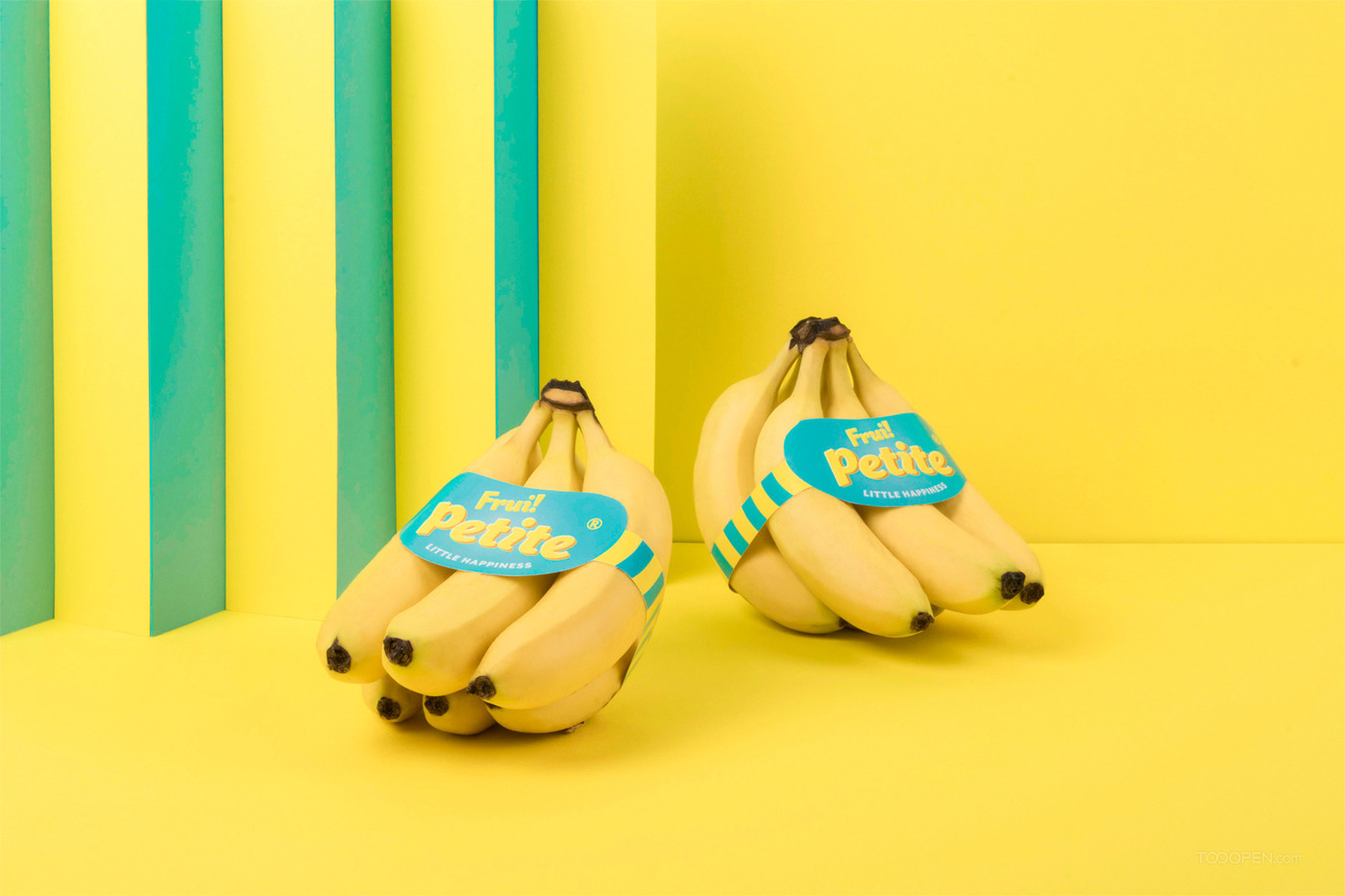香蕉自由新鲜水果食品包装设计作品欣赏-03
