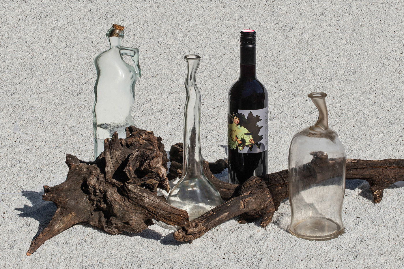 沙漠之葡萄酒饮品包装设计作品欣赏-01