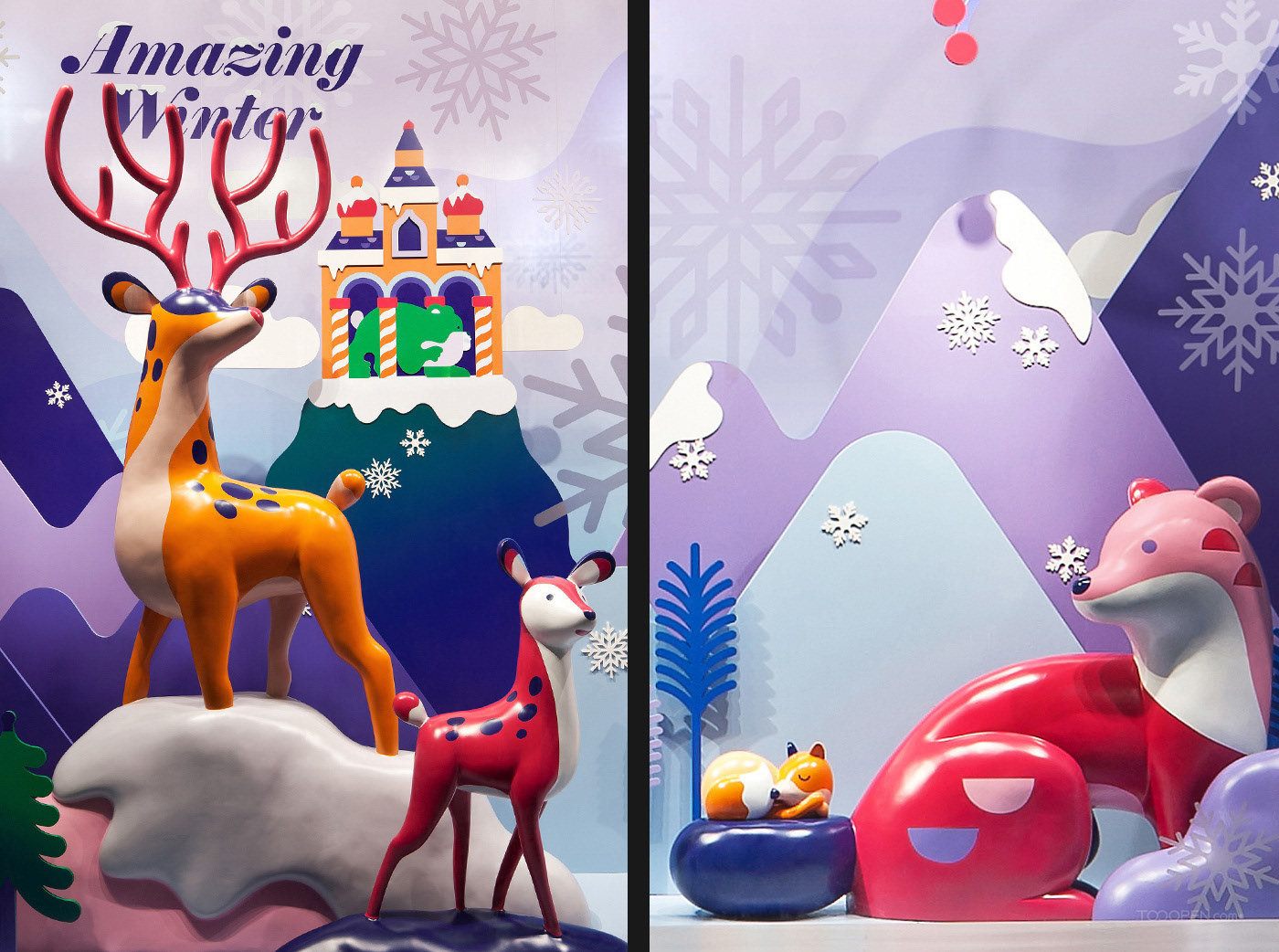 乐天购物中心2016年冬季活动展示设计图片-07