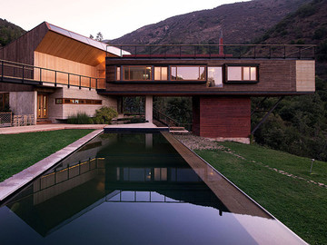 智利空中花园住宅建筑设计作品欣赏