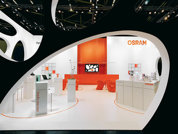 OSRAM公司产品展示台设计图片