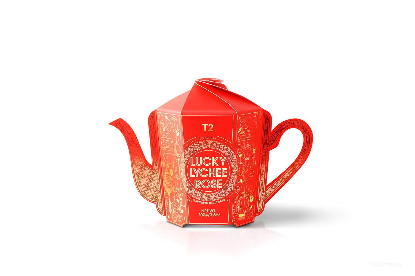 新年限量花茶水壶造型包装创意设计作品欣赏-01