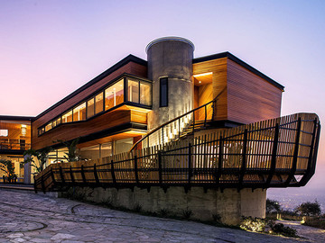 智利山间别墅建筑设计作品图片