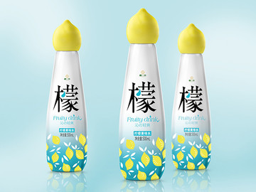 日本水果汽水產品包裝設計圖片