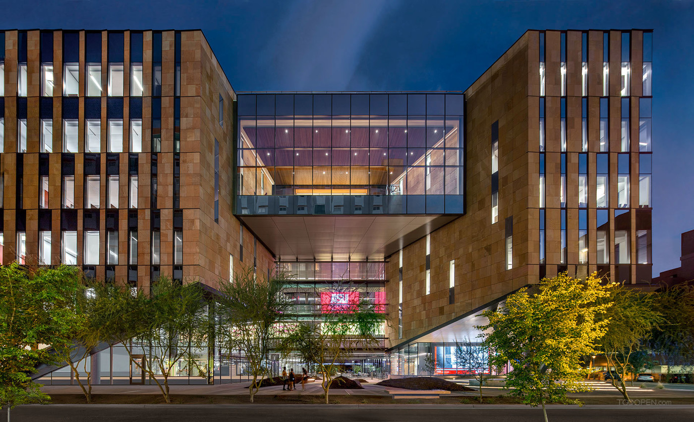 美国凤凰城ASU法学院Beus中心建筑设计欣赏-05