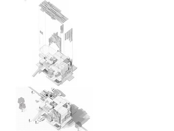 组合拼装模块游戏建筑空间