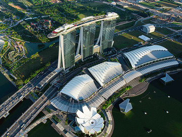 新加坡金沙酒店建筑设计作品欣赏