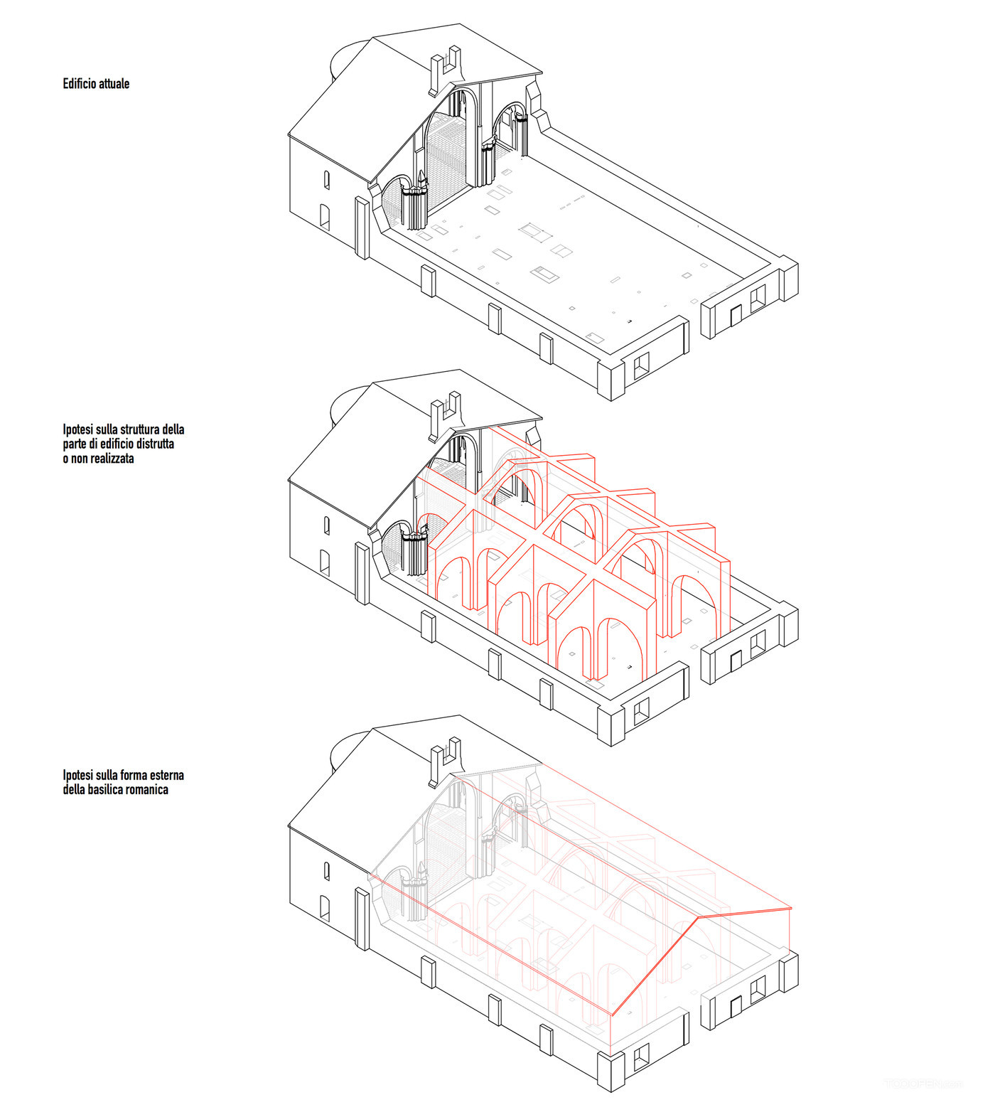 罗马风格教堂建筑设计作品图片-10