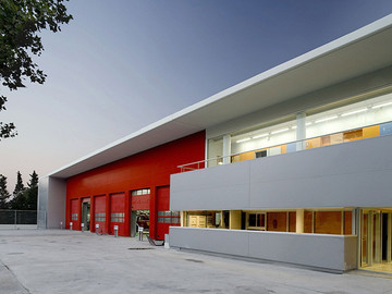 国外消防站建筑设计图片