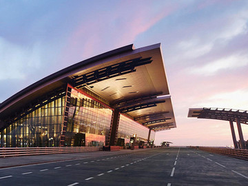 多哈哈马德国际机场建筑设计作品欣赏