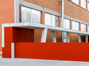红砖水泥楼房建筑设计图片
