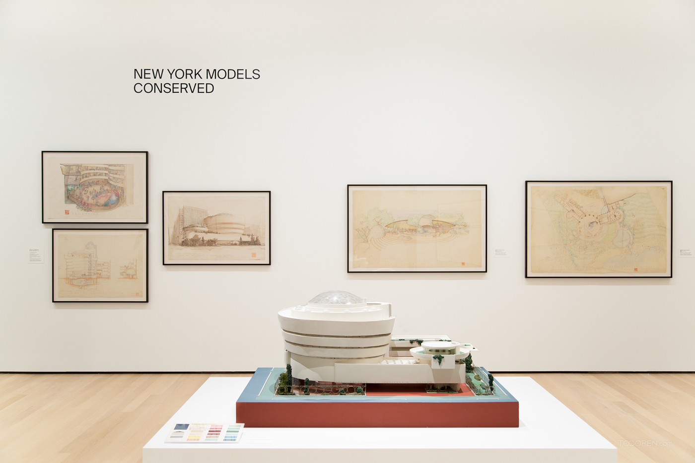 弗蘭克·勞埃德·賴特150周年展覽展示設計欣賞-04