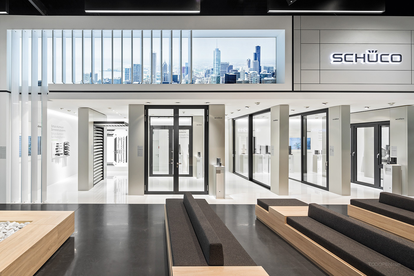 Schuco旭格全屋定制公司展廳設計作品-05