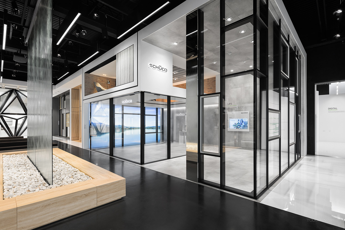Schuco旭格全屋定制公司展廳設計作品-06