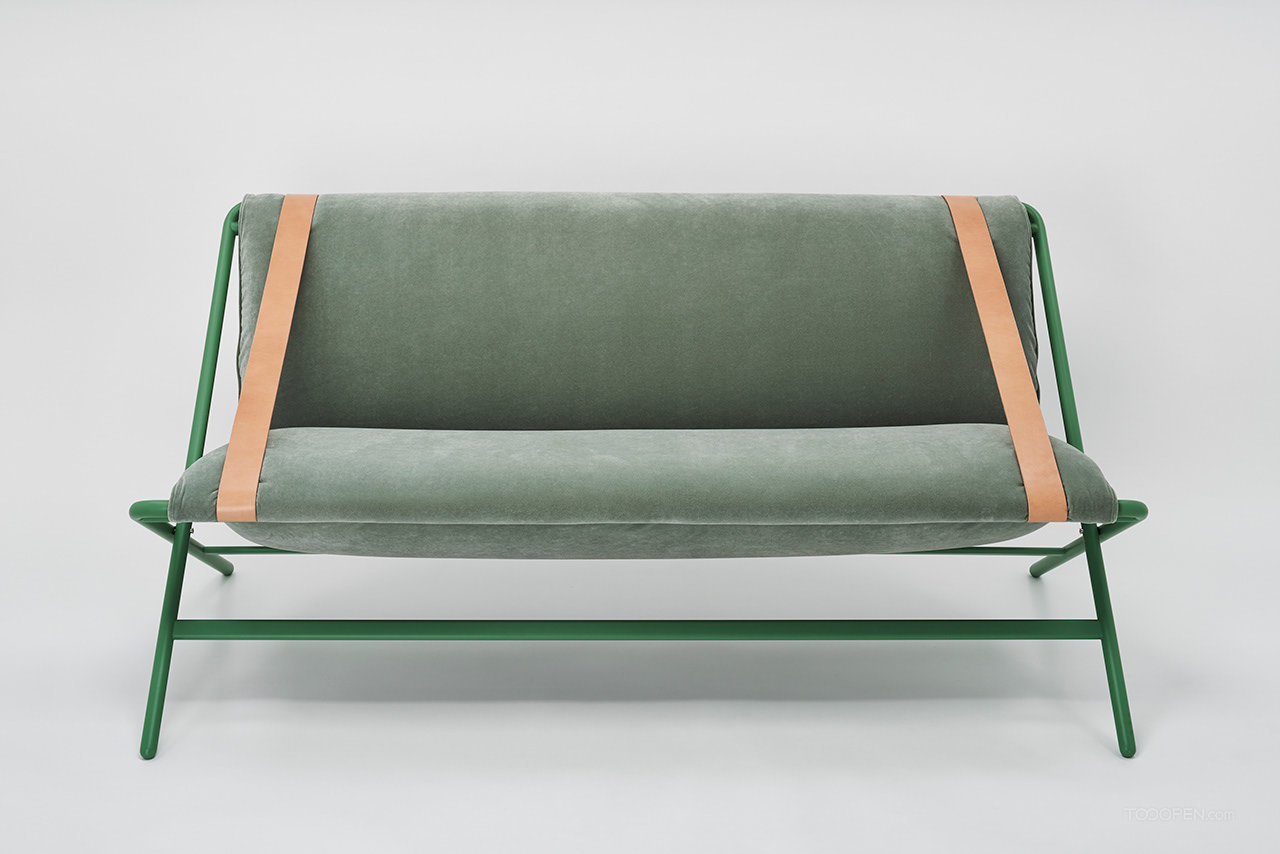 现代折叠双座沙发家具设计作品欣赏-01