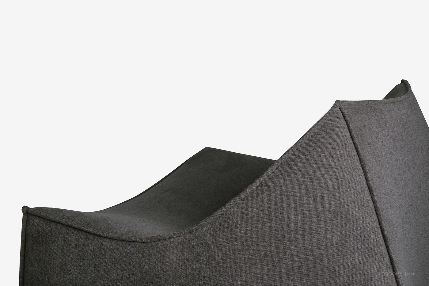 一体化舒适软垫单人沙发家具设计欣赏-06