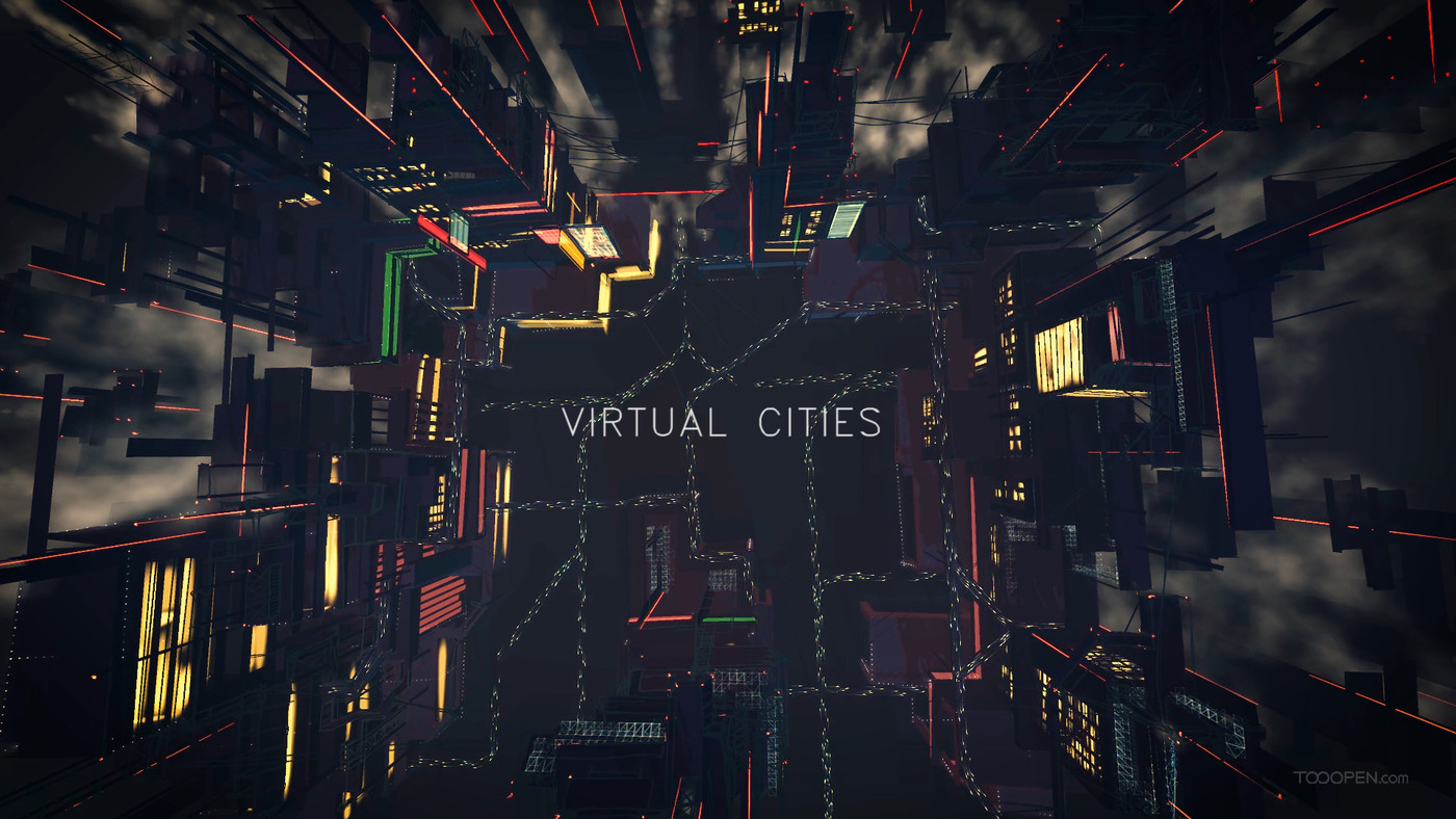 虚拟城市展示设计作品-02