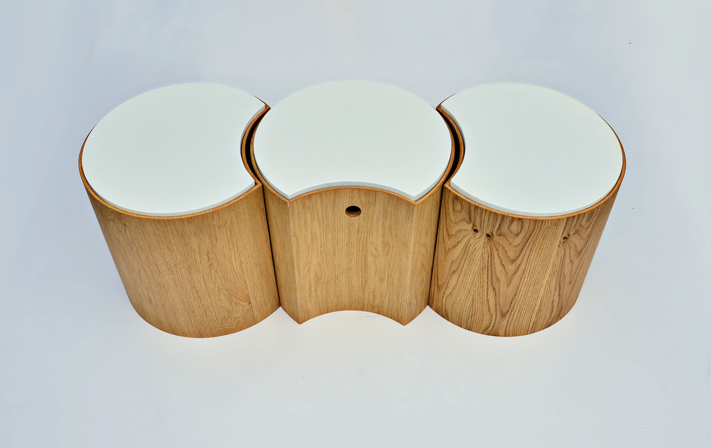 多功能茶罐造型坐凳家具设计作品欣赏-07