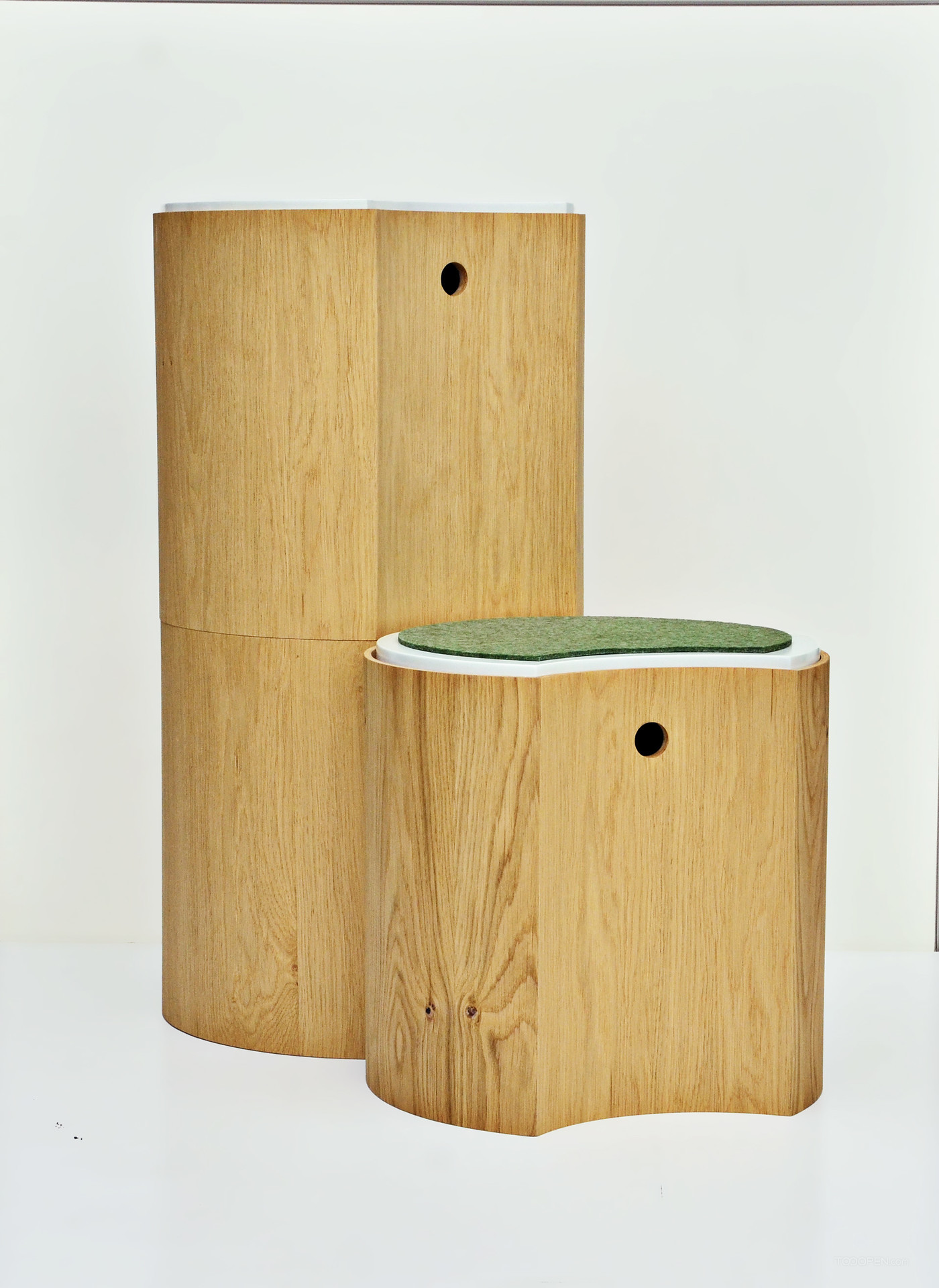 多功能茶罐造型坐凳家具设计作品欣赏-08