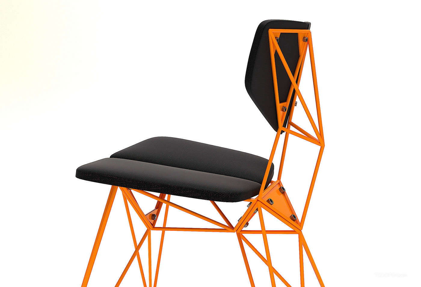 可折叠的星型金属椅家具产品设计欣赏-09